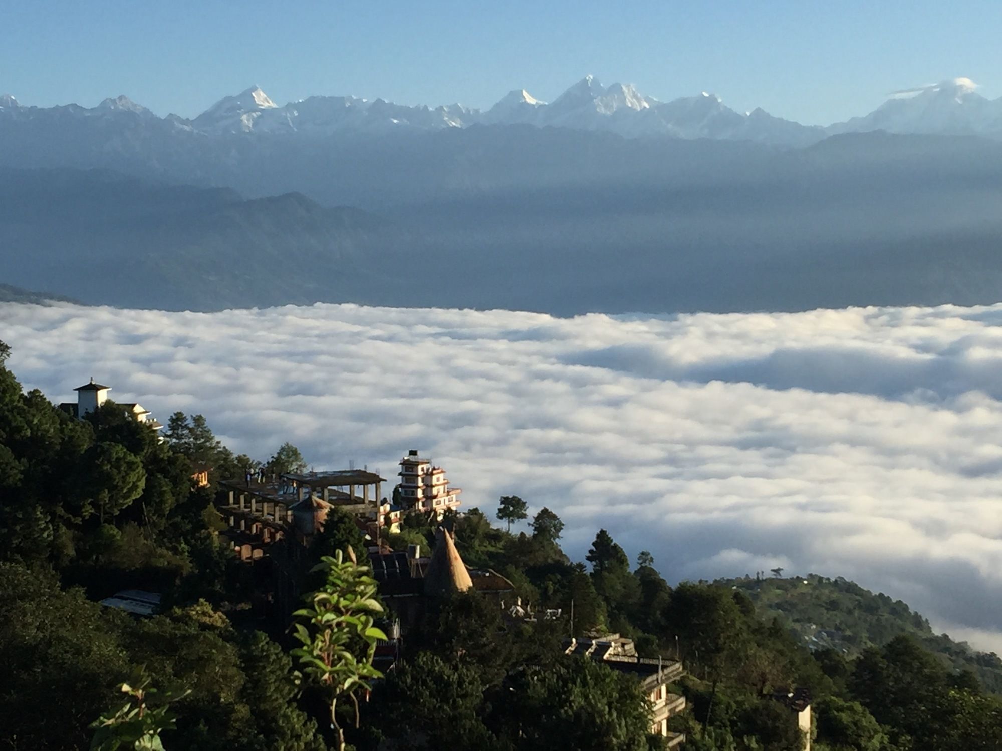 Everest Manla Resort Nagarkot Ngoại thất bức ảnh